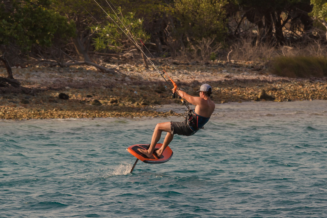 mann ist kite foiling